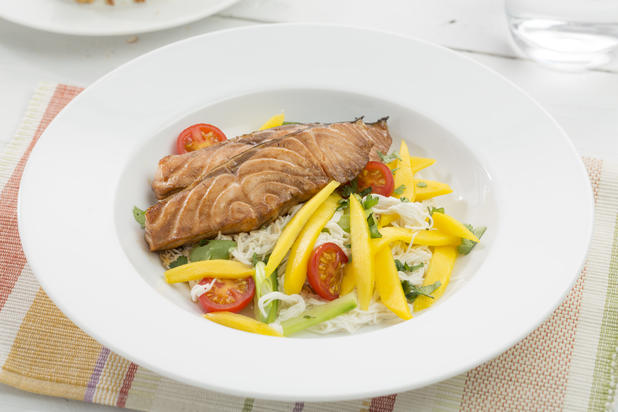 سالاد سالمون نروژی